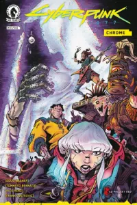 Cyberpunk 2077: Chrome comic cover