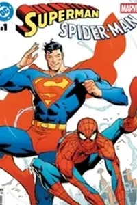 DC / Marvel: Superman / Spider-Man comic cover