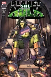 Planet She-Hulk comic cover