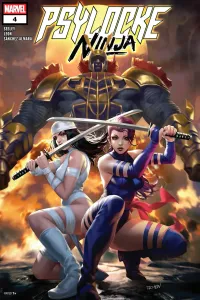 Psylocke: Ninja comic cover
