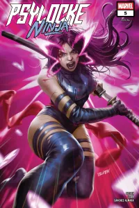 Psylocke: Ninja comic cover