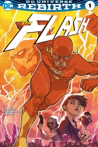 The Flash (2016) comic cover