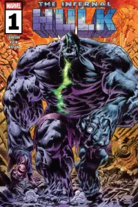 The Infernal Hulk comic cover