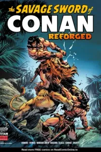 The Savage Sword of Conan: Reforged comic cover