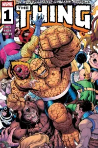 The Thing (2025) comic cover