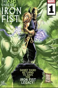 The Undead Iron Fist comic cover