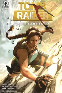 Tomb Raider: Sacred Artifacts comic cover