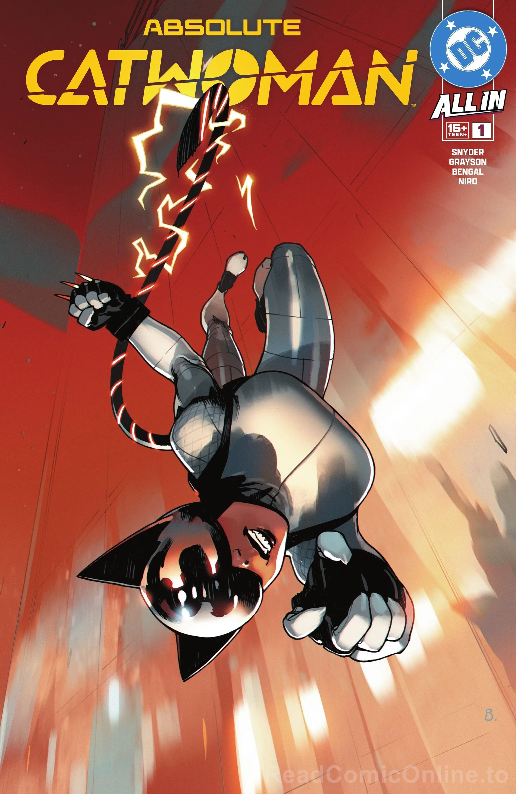 Absolute Catwoman comic cover