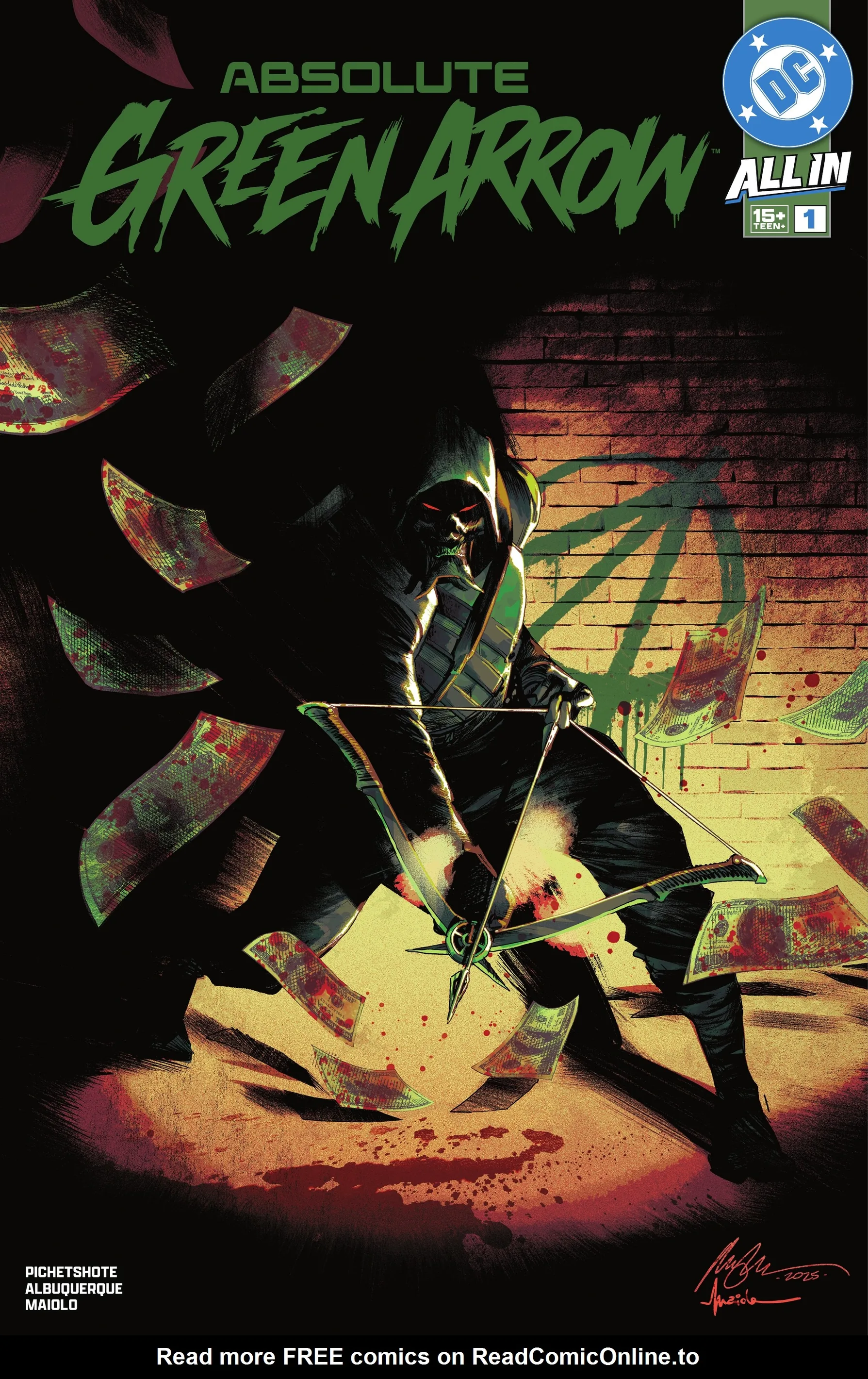 Absolute Green Arrow comic cover