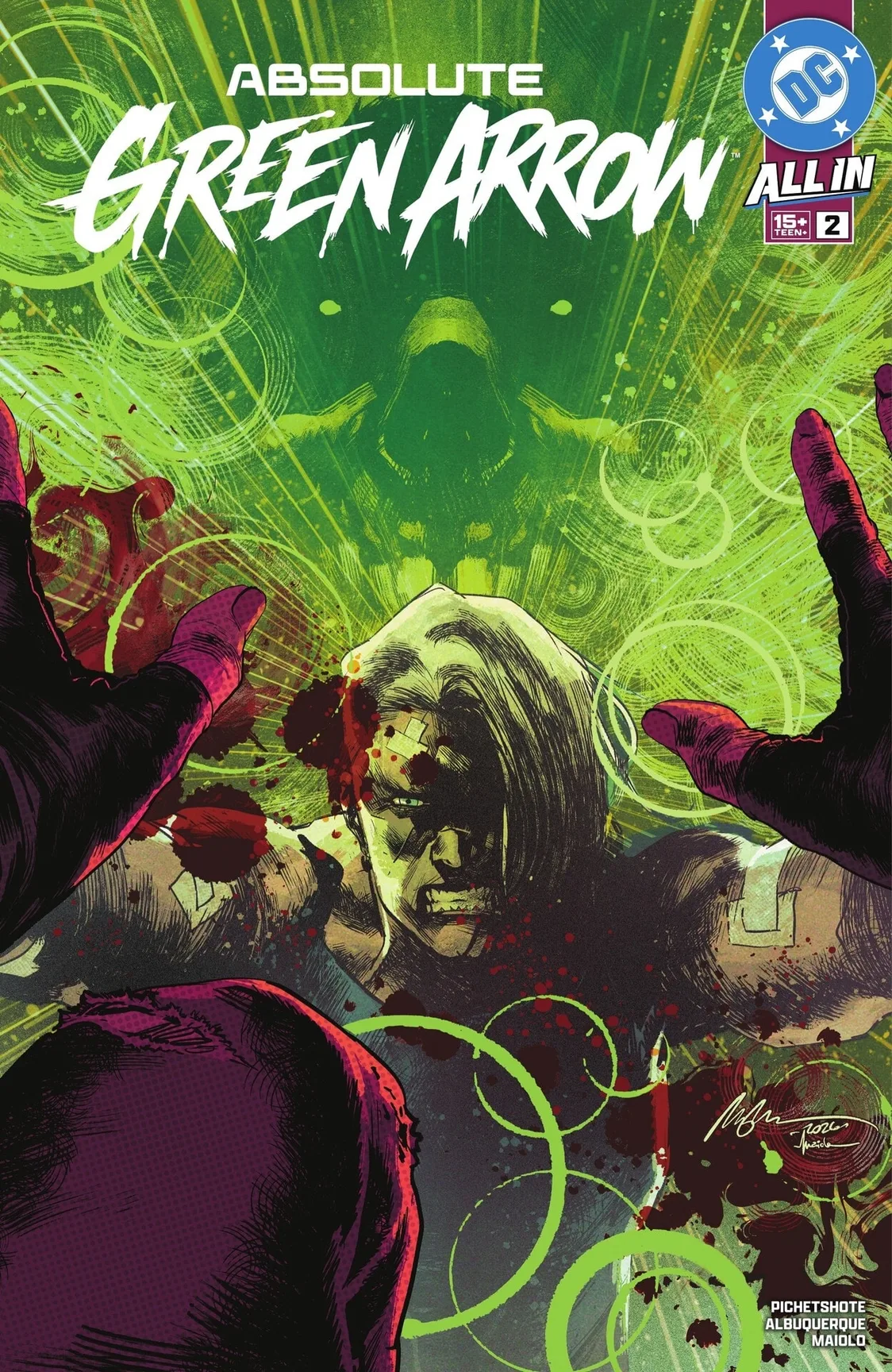 Absolute Green Arrow Issue #2 cover