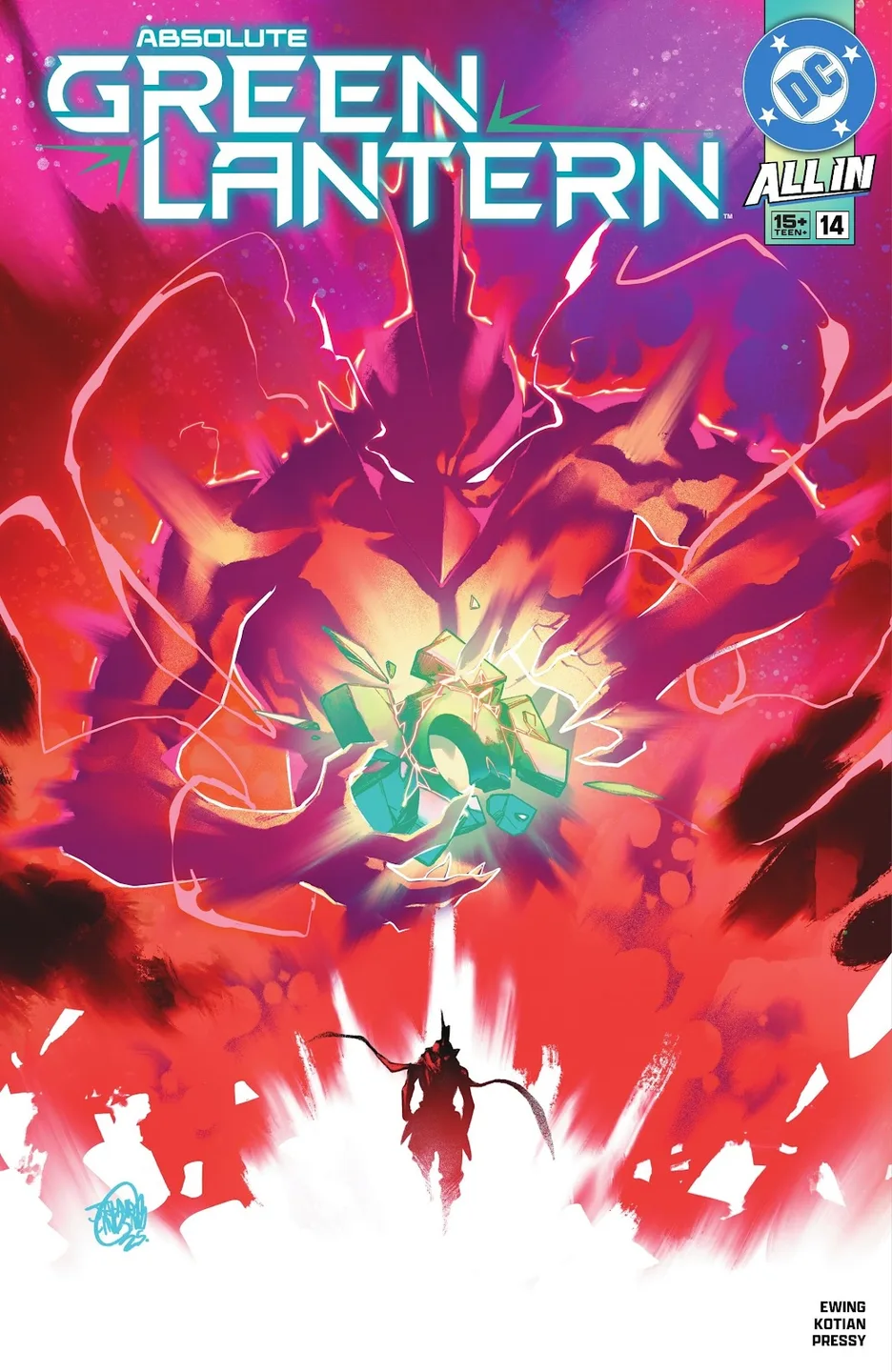 Absolute Green Lantern Issue #14 cover