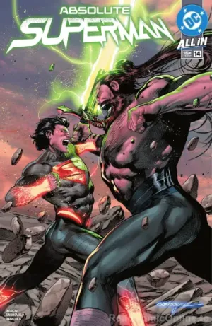 Absolute Superman Issue #14 cover