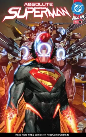 Absolute Superman Issue #9 cover