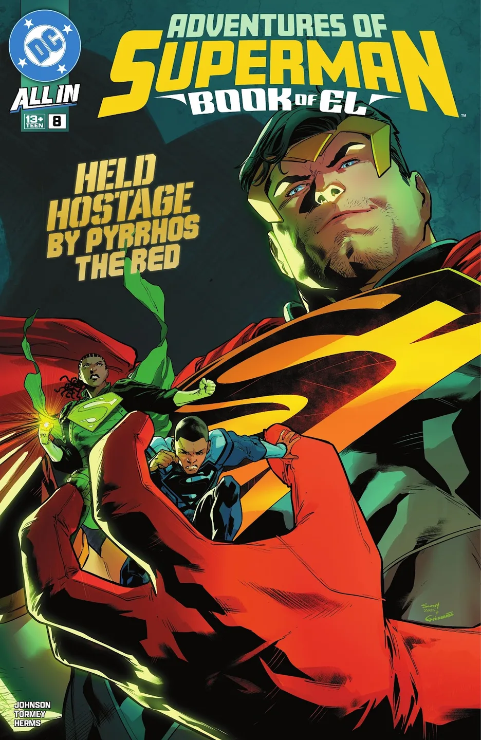 Adventures of Superman: The Book of El Issue #8 cover