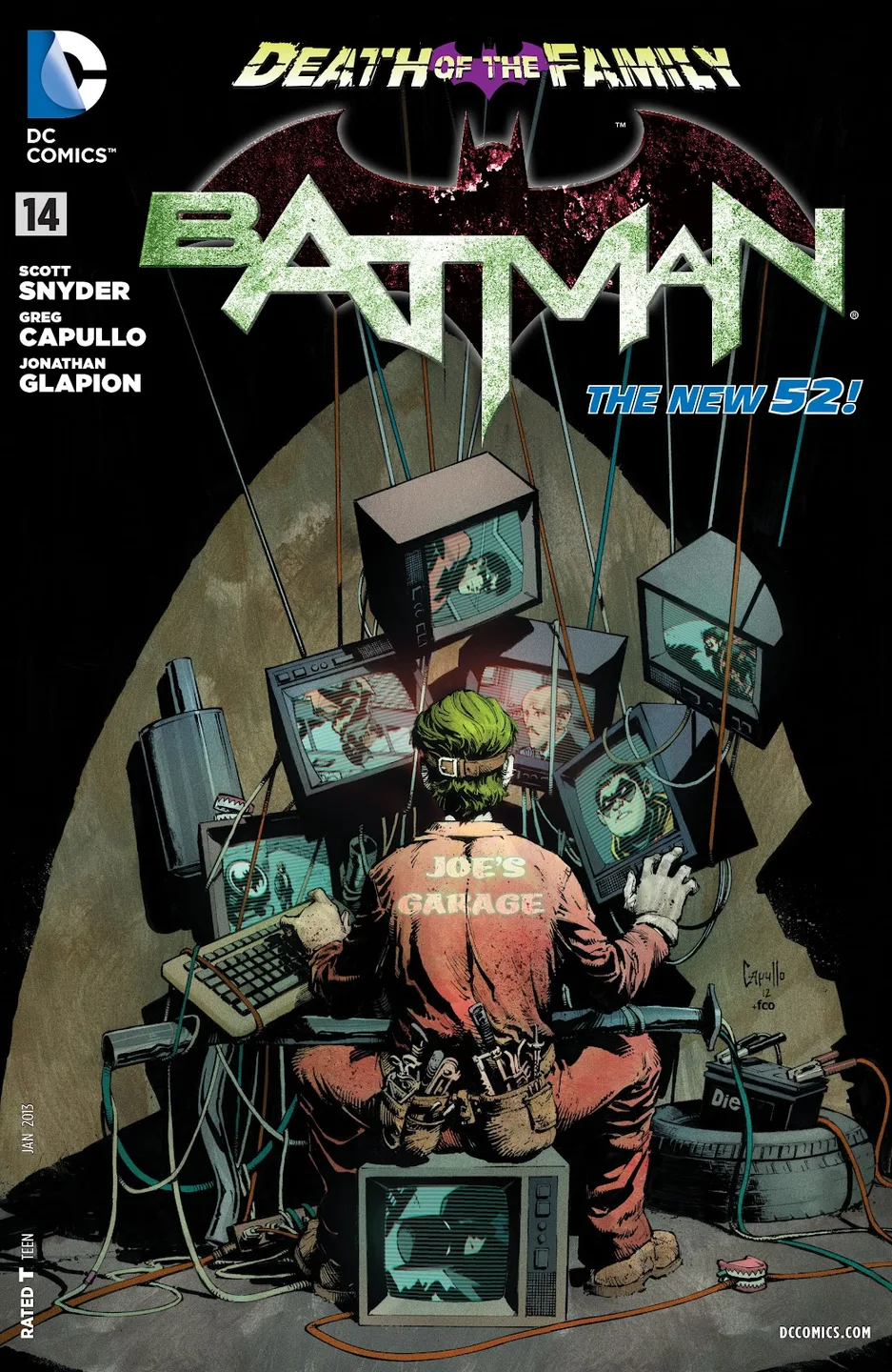 Batman (2011) Issue #14 cover