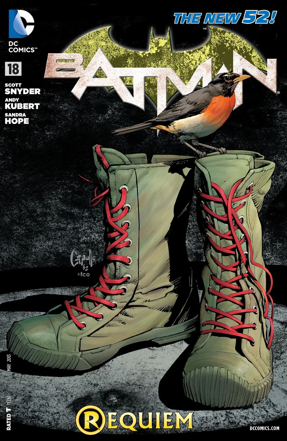 Batman (2011) Issue #18 cover