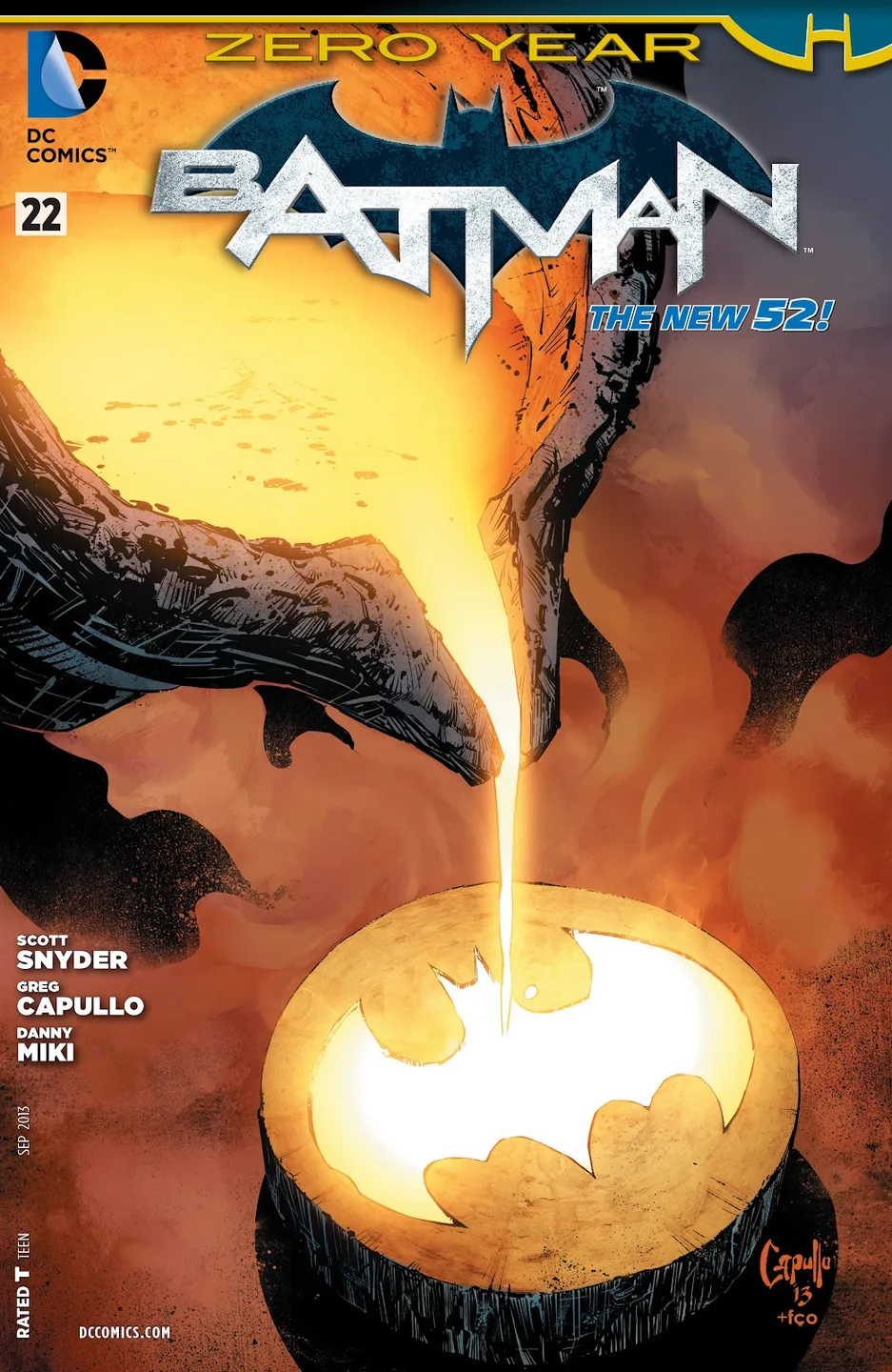 Batman (2011) Issue #22 cover