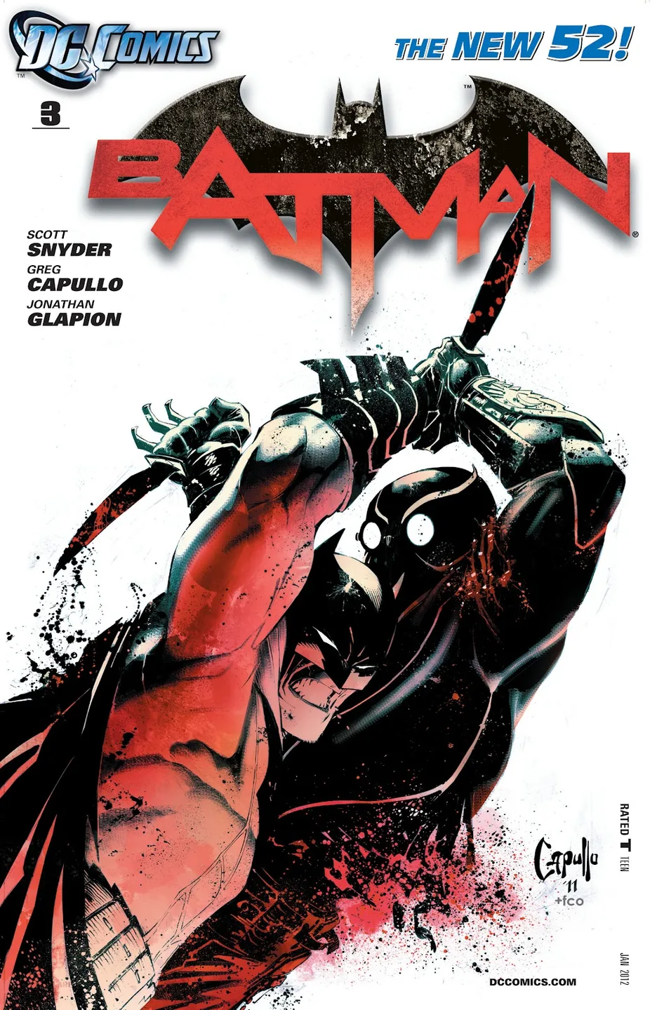 Batman (2011) Issue #3 cover
