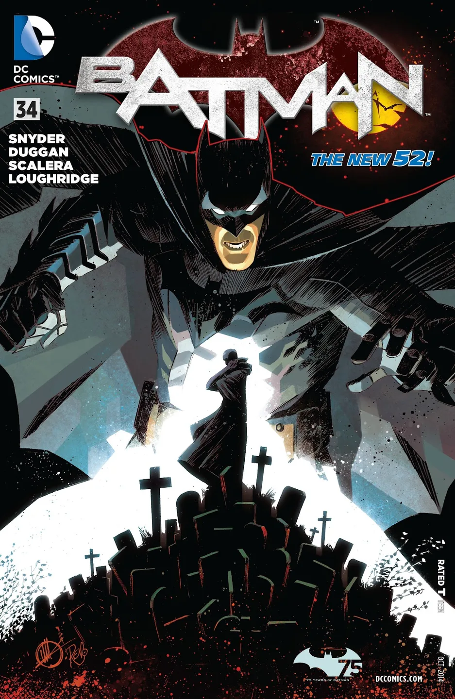 Batman (2011) Issue #34 cover