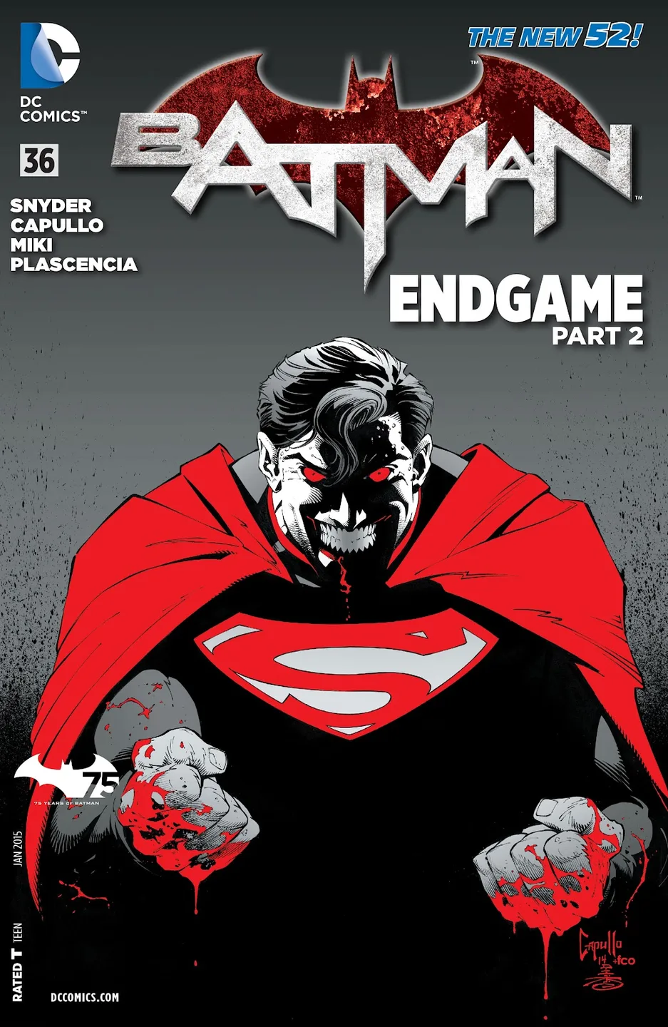 Batman (2011) Issue #36 cover