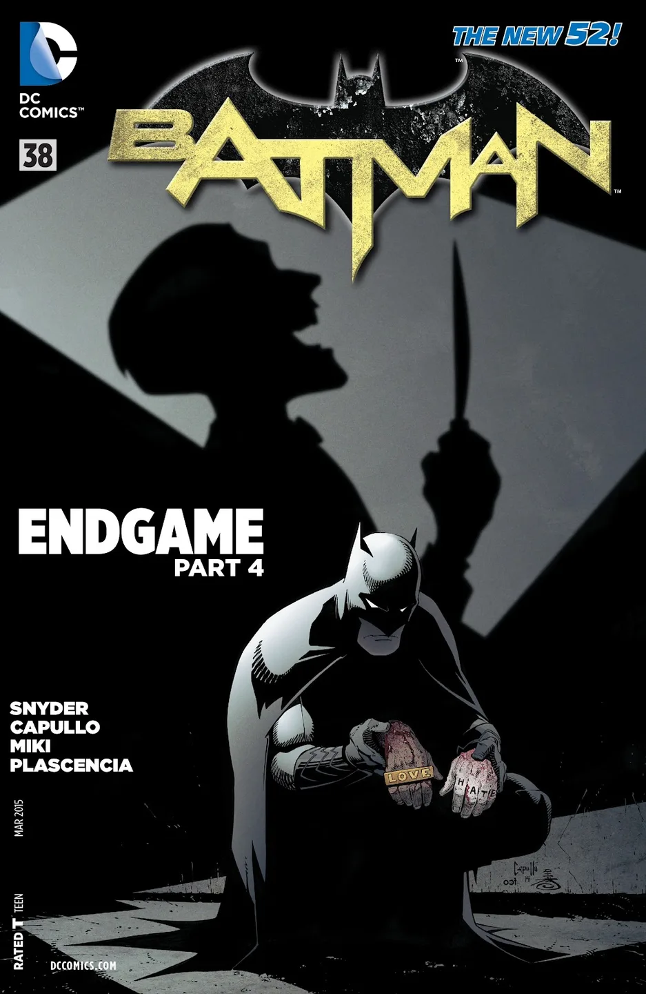Batman (2011) Issue #38 cover