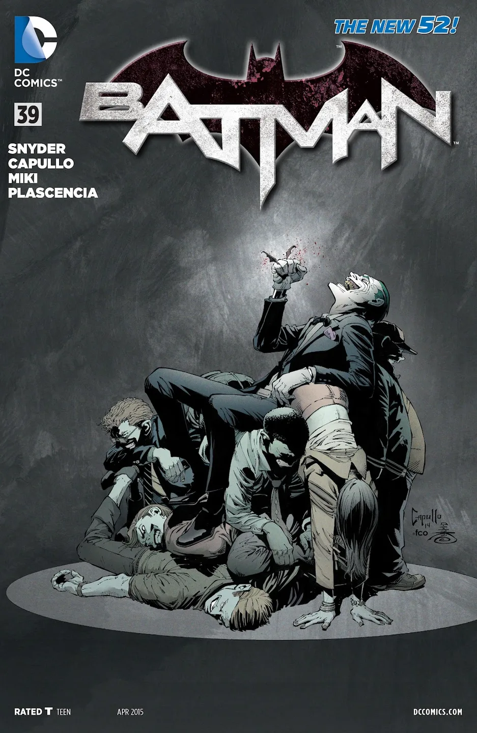 Batman (2011) Issue #39 cover