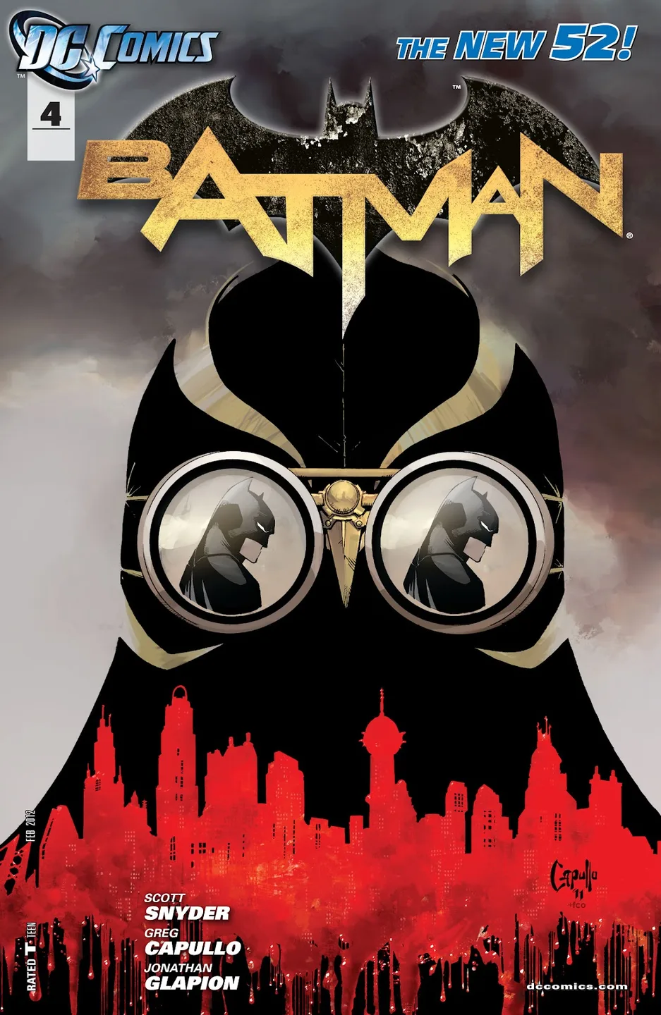 Batman (2011) Issue #4 cover