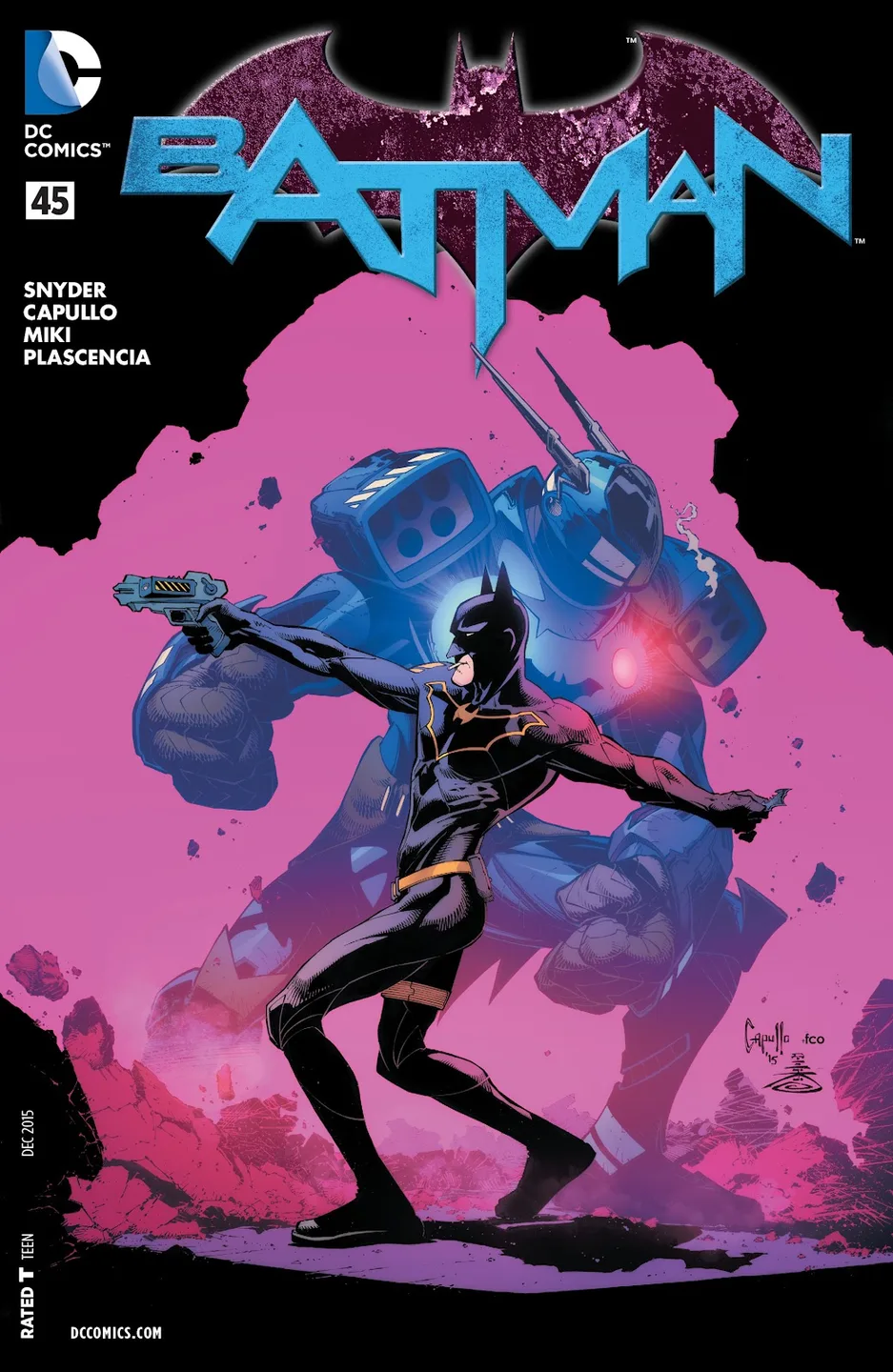Batman (2011) Issue #45 cover