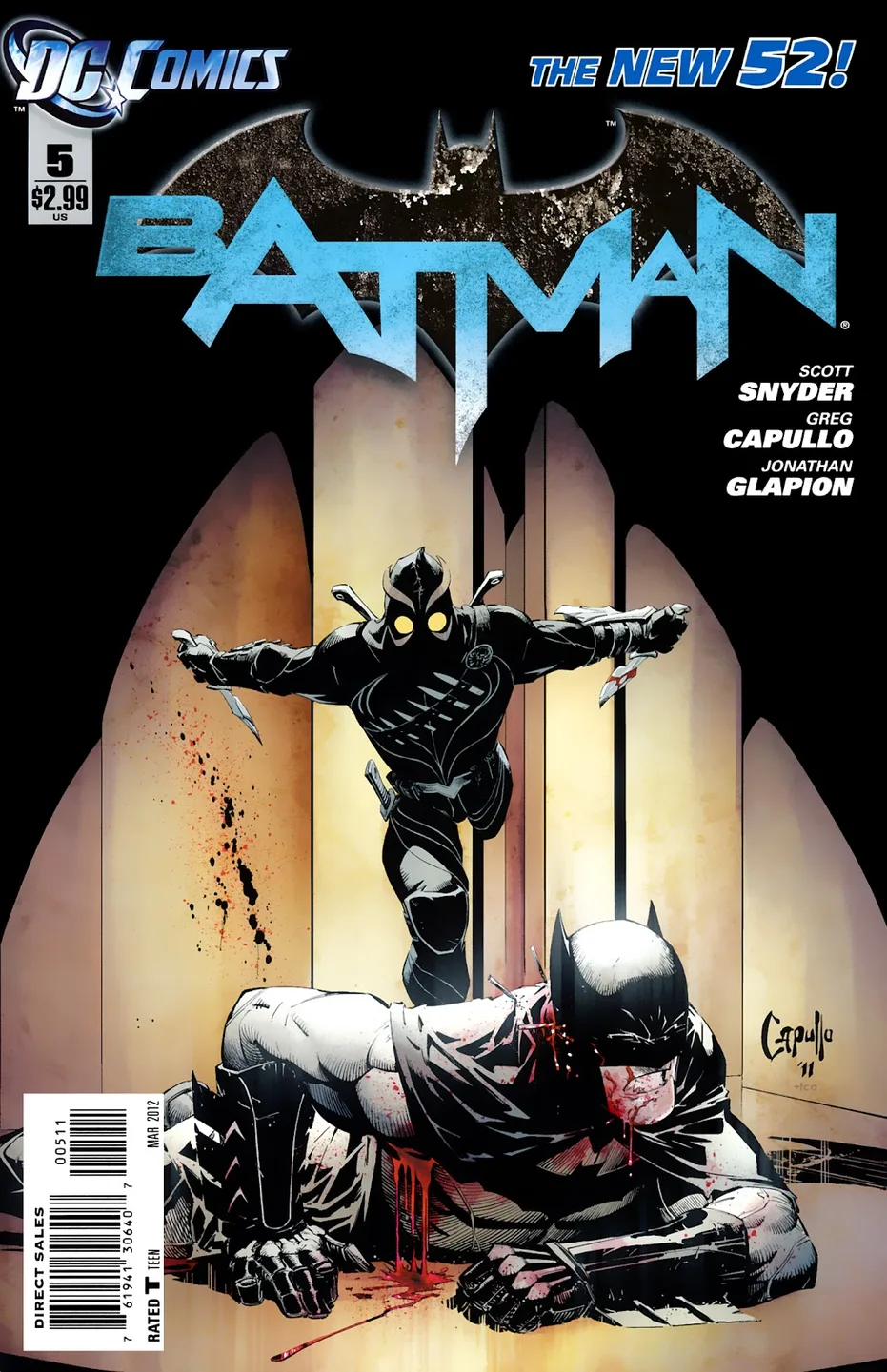 Batman (2011) Issue #5 cover