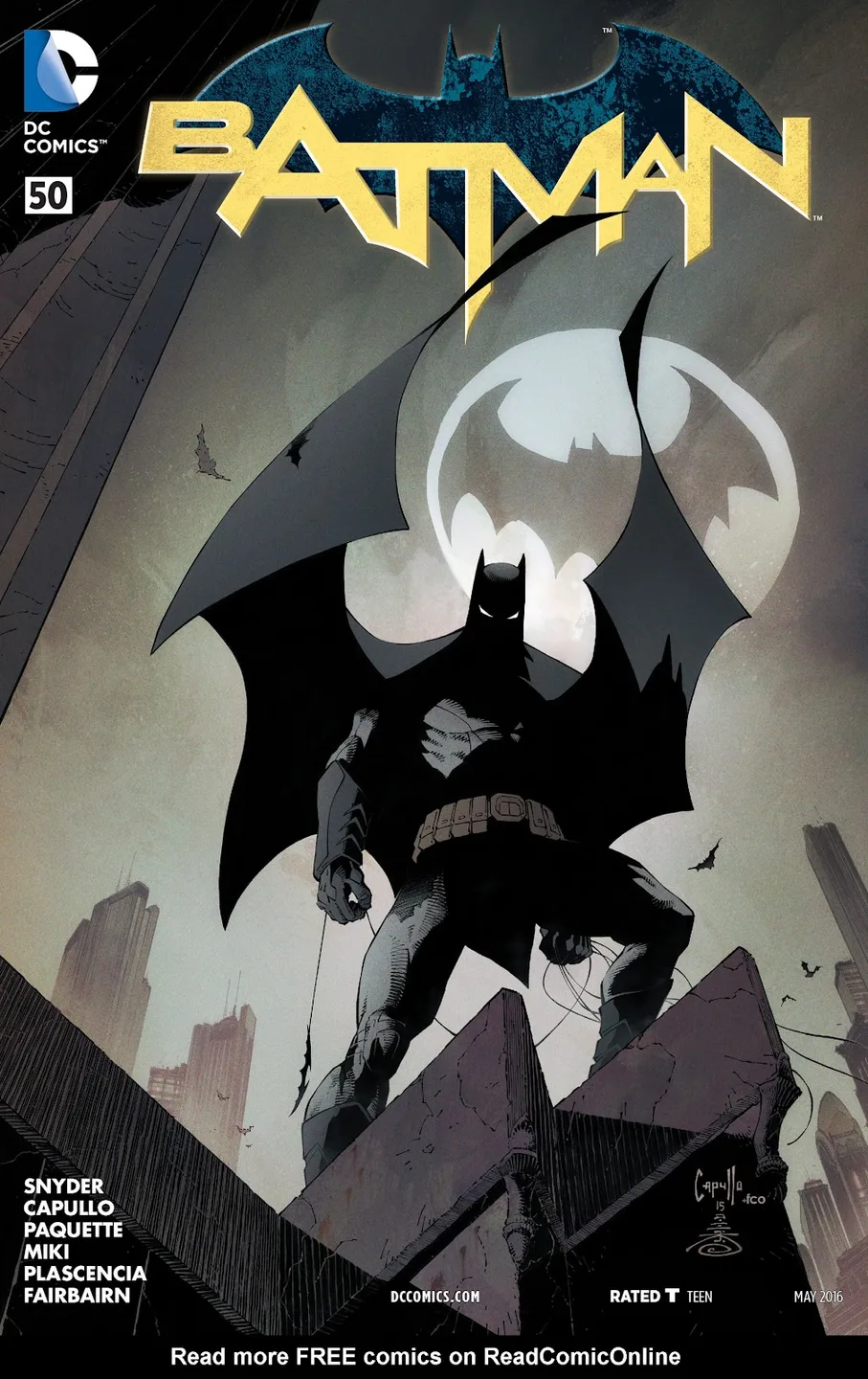 Batman (2011) Issue #50 cover