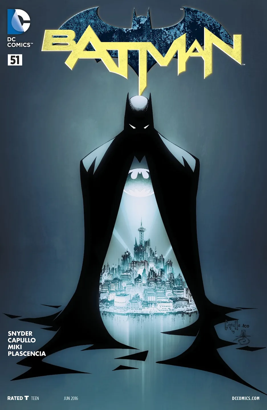 Batman (2011) Issue #51 cover