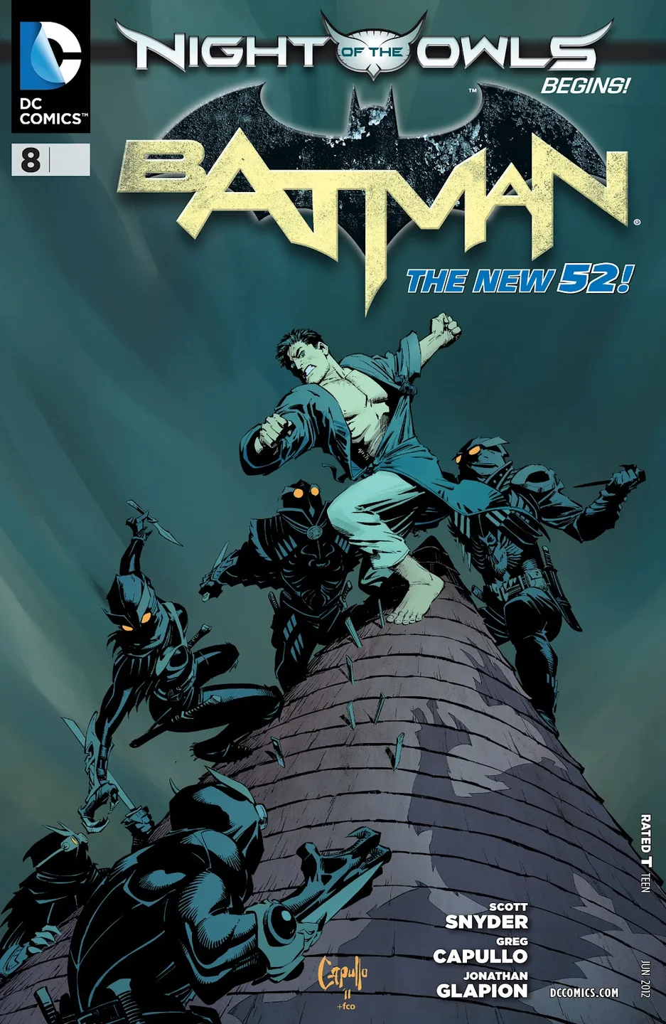 Batman (2011) Issue #8 cover