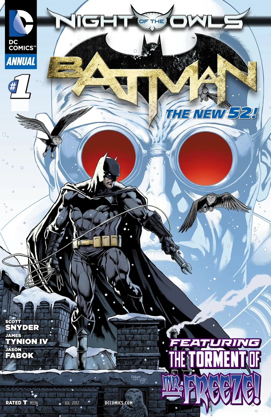 Batman (2011) Annual 1 cover