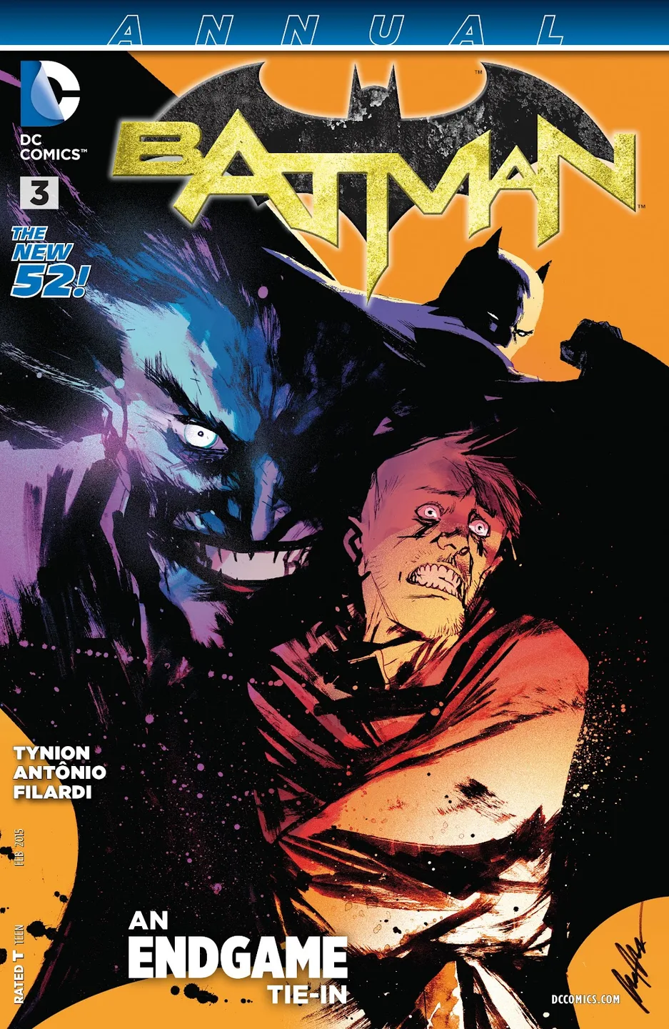 Batman (2011) Annual 3 cover