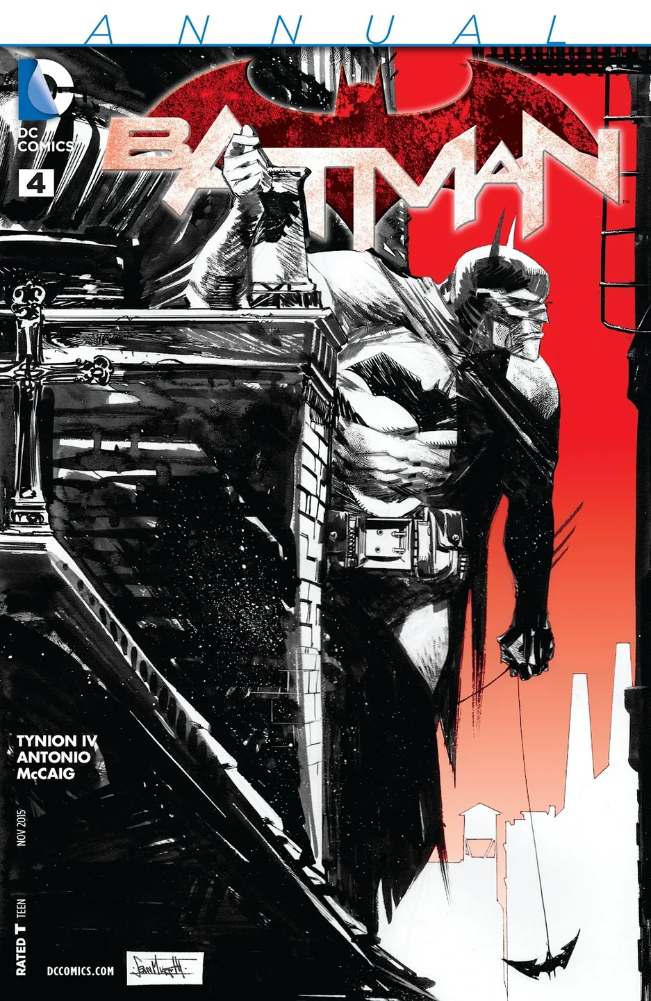 Batman (2011) Annual 4 cover