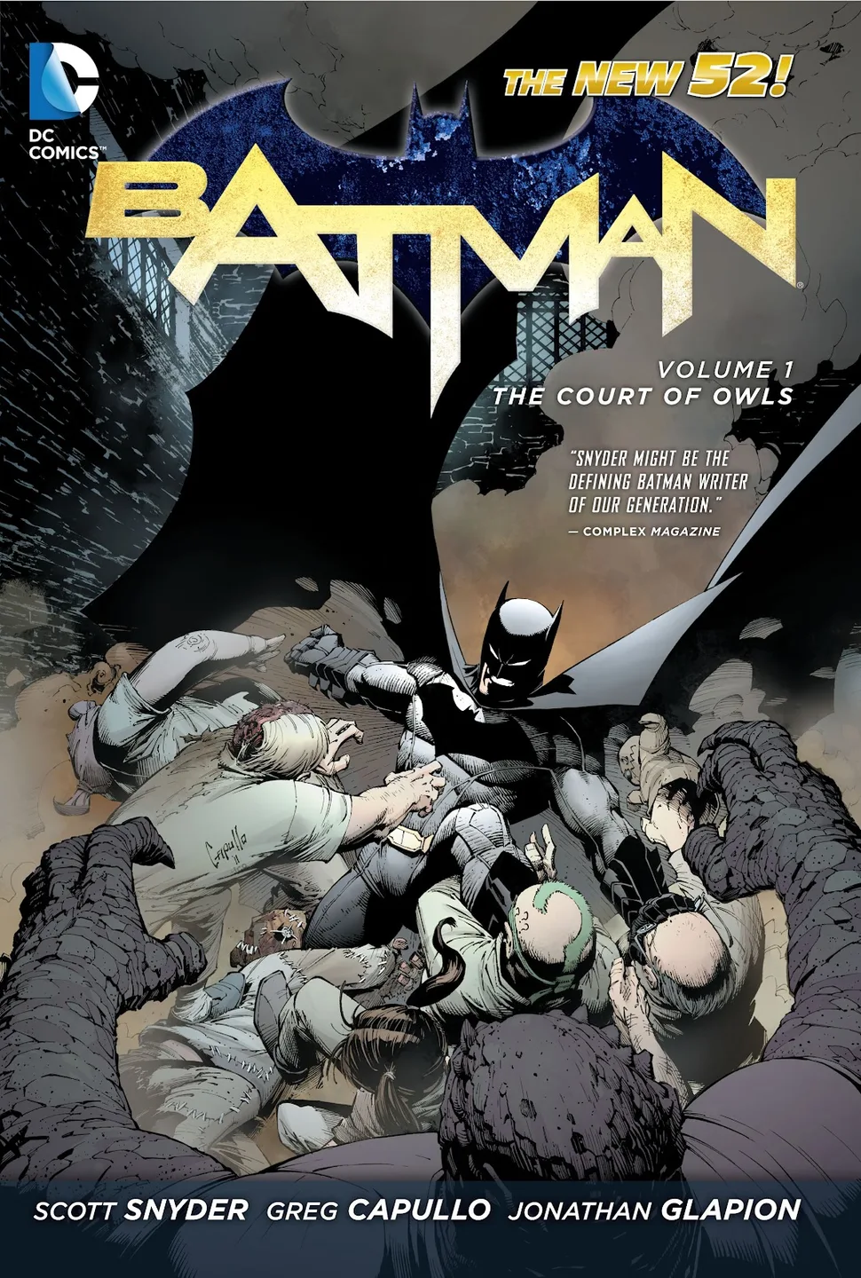 Batman (2011) _TPB 1 cover