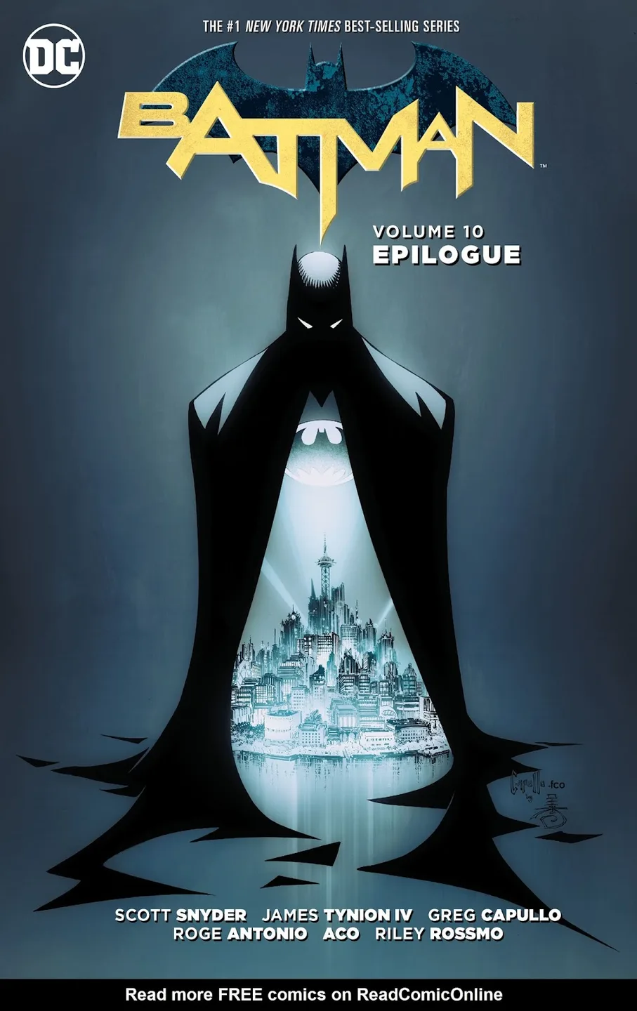 Batman (2011) _TPB 10 cover