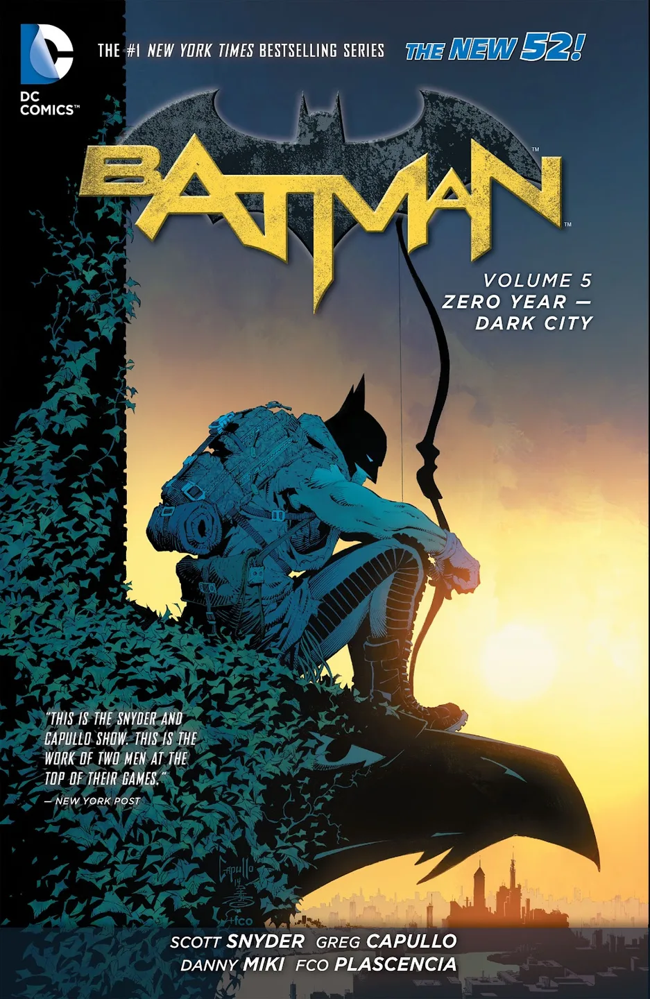 Batman (2011) _TPB 5 cover