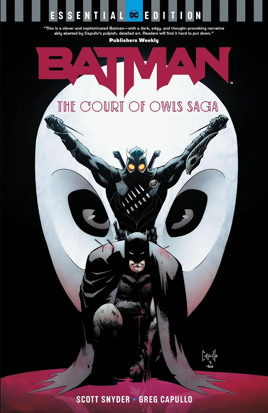 Batman (2011) _The Court of Owls Saga (DC Essential Edition) (Part 1) cover