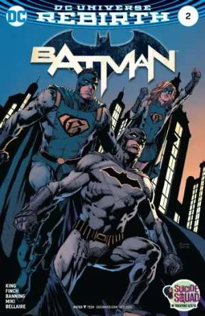 Batman (2016) Issue #2 cover