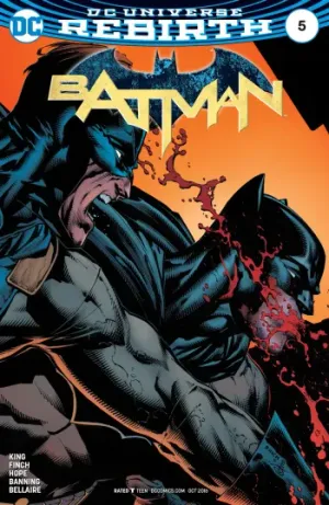 Batman (2016) Issue #5 cover