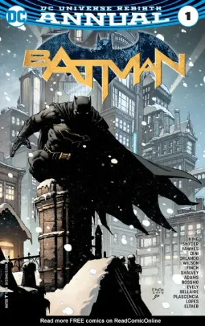 Batman (2016) Annual 1 cover