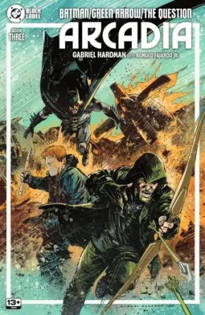 Batman / Green Arrow / The Question: Arcadia Issue #3 cover