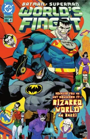 Batman/Superman: World's Finest Issue #41 cover
