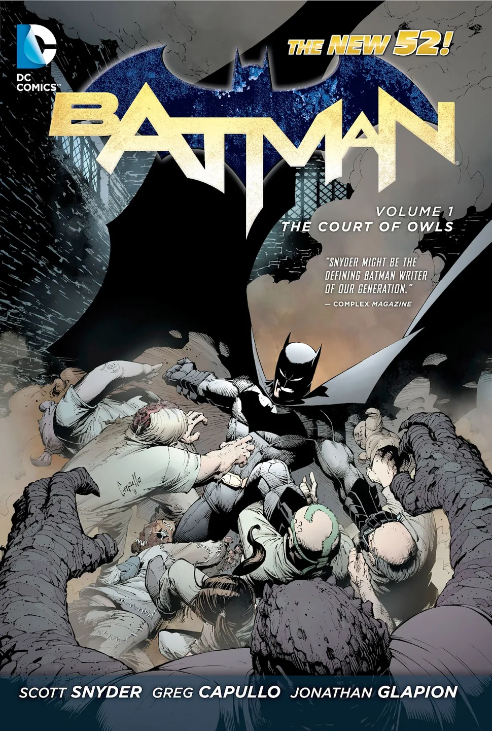 Batman: The Court of Owls TPB (Part 1) cover