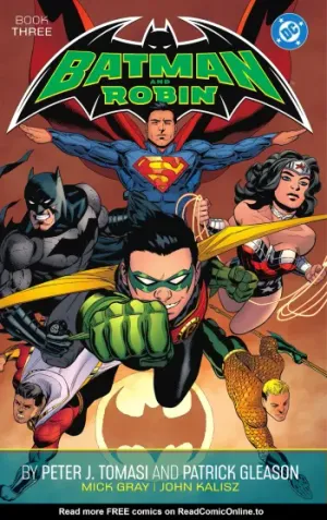 Batman and Robin by Peter J. Tomasi and Patrick Gleason TPB 3 (Part 1) cover