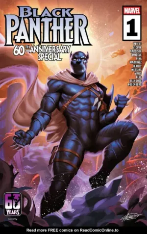 Black Panther 60th Anniversary Special Full cover
