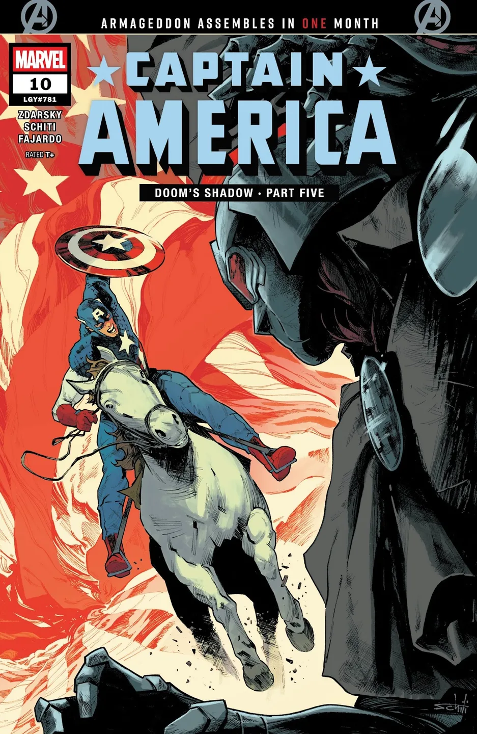 Captain America (2025) Issue #10 cover