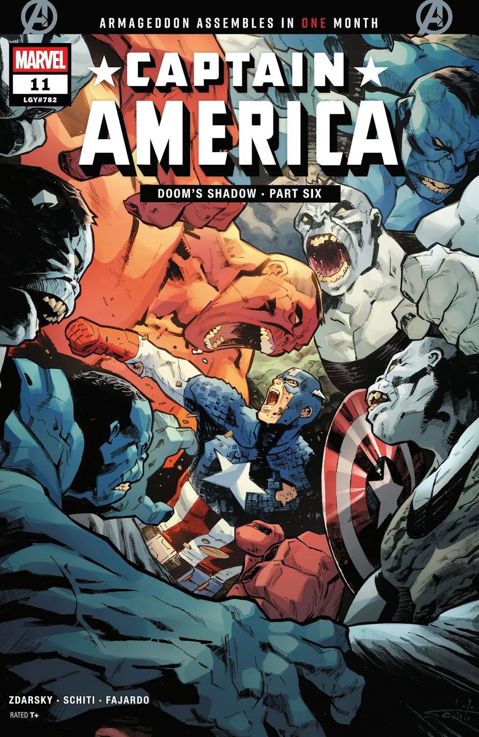 Captain America (2025) Issue #11 cover