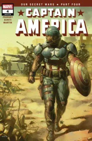 Captain America (2025) Issue #4 cover